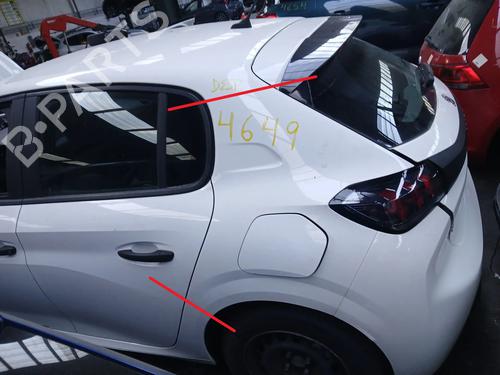 Bagskærm venstre Bagskærm venstre PEUGEOT 208 II (UB_, UP_, UW_, UJ_) 1.5 BlueHDI 100 (102 hp) 39637674 39637674
