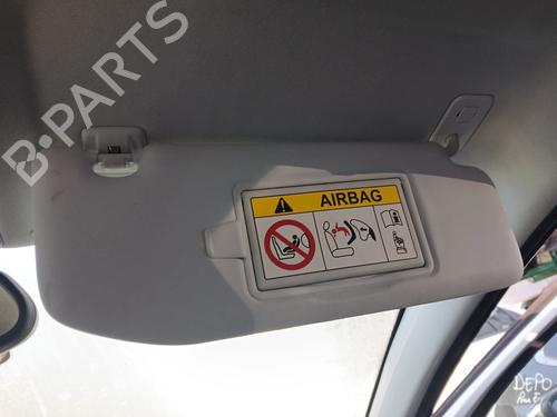 Right sun visor PEUGEOT 2008 I (CU_) 1.2 VTi | BP39637737I2 - Image 2
