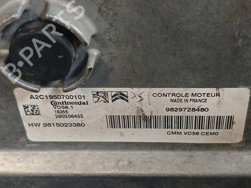 Engine control unit (ECU) CITROËN C5 AIRCROSS (A_) 1.2 PureTech 130 (ARHNSJ) | BP39715331M57 - Image 3