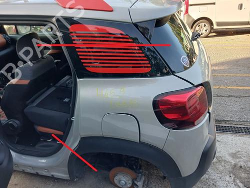 Bagskærm venstre Bagskærm venstre CITROËN C3 AIRCROSS II (2R_, 2C_) 1.2 PureTech 110 (2RHNZB, 2RHNZW, 2RHNPX, 2RHNPJ) (110 hp) 39748865 39748865