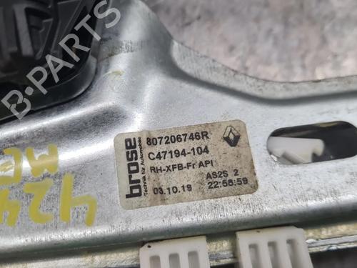 Front right window mechanism RENAULT MEGANE IV Hatchback (B9A/M/N_) 1.5 Blue dCi 115 (B9A6) | BP40503016C23 - Image 5