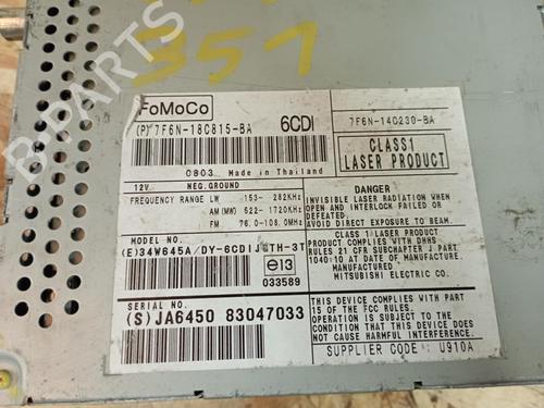 Radio JAGUAR XF I (X250) 2.7 D | BP5943021E6 