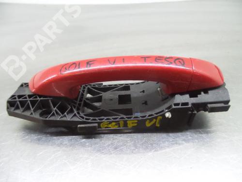 Rear left exterior door handle VW GOLF VI (5K1)  | BP5393930C130