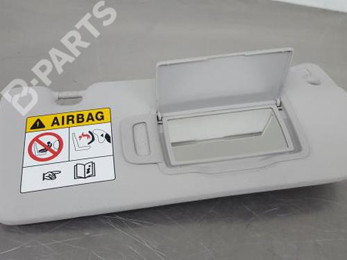 Right sun visor RENAULT MEGANE IV Hatchback (B9A/M/N_) 1.2 TCe 130 (B9MR) (130 hp)null