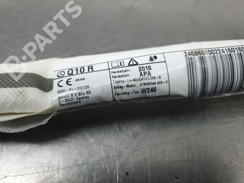 Right curtain airbag MERCEDES-BENZ B-CLASS Sports Tourer (W246, W242) B 180 CDI / d (246.212) | BP8945917C12 