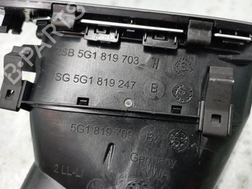 Air vent VW GOLF VII (5G1, BQ1, BE1, BE2) 1.4 TSI | BP14443855I21 
