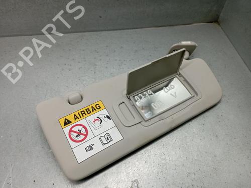 Right sun visor RENAULT CLIO V (B7_) 1.0 TCe 100 (B7MT) (101 hp) 964004288R