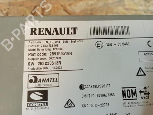 Radio RENAULT CAPTUR II (HF_)  | BP17018859E6 