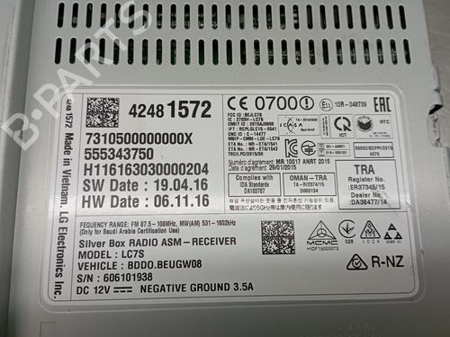 Radio OPEL ASTRA K (B16) 1.4 Turbo (68) | BP17088182E6 