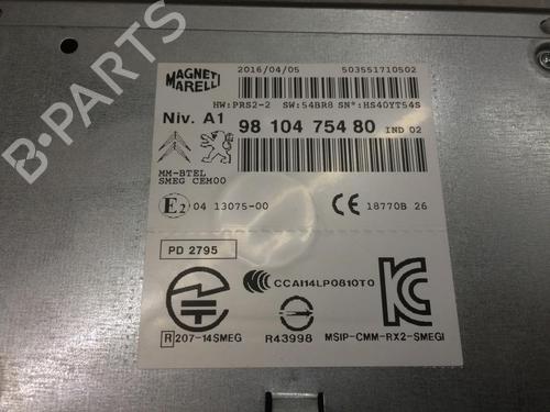 Radio PEUGEOT 308 II (LB_, LP_, LW_, LH_, L3_) 1.2 THP 110 | BP17498952E6