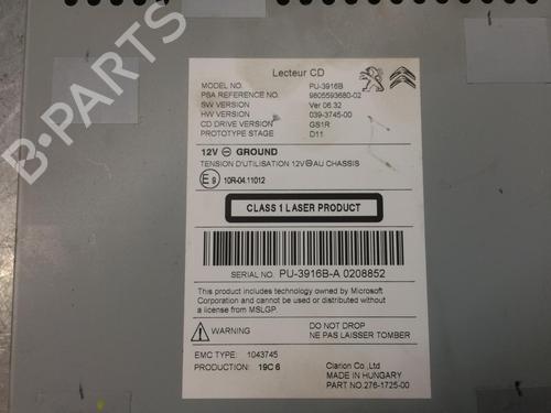 Radio PEUGEOT 308 II (LB_, LP_, LW_, LH_, L3_) 1.2 THP 110 | BP17498952E6