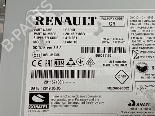 Sistema audio RENAULT MEGANE IV Hatchback (B9A/M/N_)  | BP17791948E6