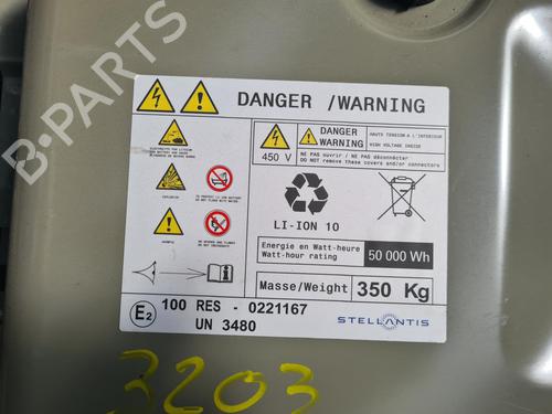 Battery PEUGEOT 208 II (UB_, UP_, UW_, UJ_) e-208 | BP19680637E11 