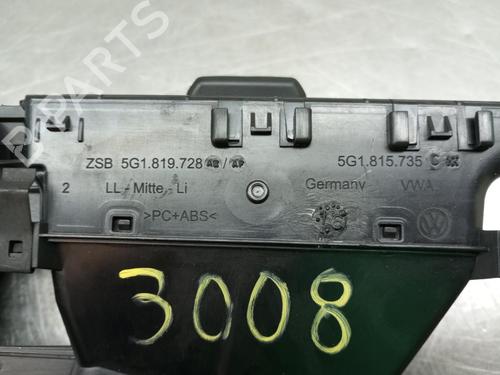 Air vent VW GOLF VII (5G1, BQ1, BE1, BE2) 1.6 TDI 4motion | BP21064940I21 