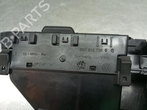 Air vent VW GOLF VII (5G1, BQ1, BE1, BE2) 1.6 TDI 4motion | BP21064940I21 