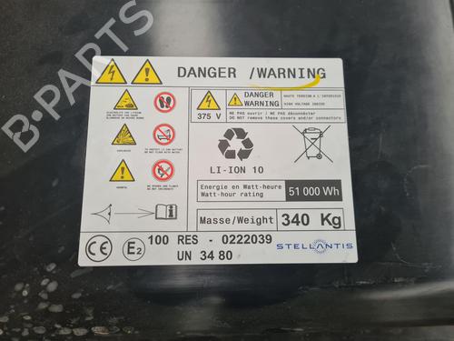 Battery PEUGEOT 208 II (UB_, UP_, UW_, UJ_) e-208 | BP22230622E11