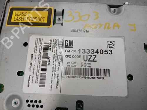 Radio OPEL ASTRA J (P10) 1.7 CDTI (68) | BP23271023E6 
