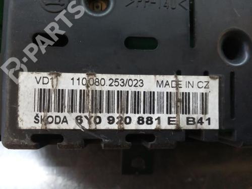 Cockpit SKODA FABIA II (542)  | BP3101519C47