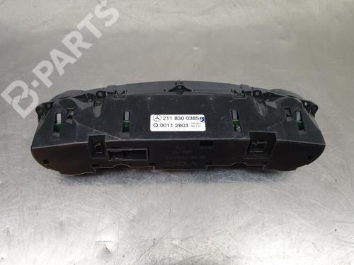 AC Styreenhet / Manøvreringsenhet MERCEDES-BENZ E-CLASS (W211)  | BP3101231I5