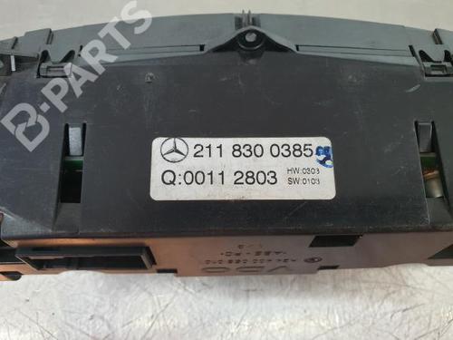 AC Styreenhet / Manøvreringsenhet MERCEDES-BENZ E-CLASS (W211)  | BP3101231I5