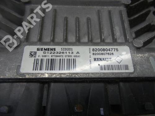 Engine control unit (ECU) RENAULT CLIO III (BR0/1, CR0/1)  | BP3099402M57 