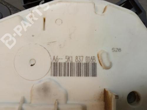 Zamek drzwi przednich prawych VW GOLF VI (5K1)  | BP7037861C97 