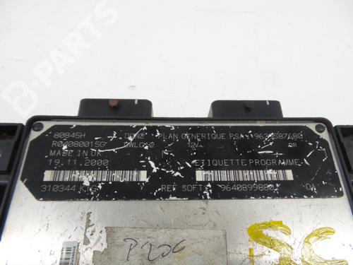 Calculateur moteur (ecu) PEUGEOT 206 Hatchback (2A/C)  | BP229205M57