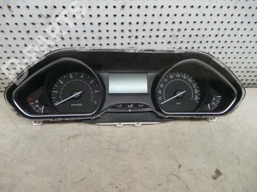 Used Instrument cluster PEUGEOT 208 I (CA_, CC_) 1.2 VTI 82 (82 hp) 753474