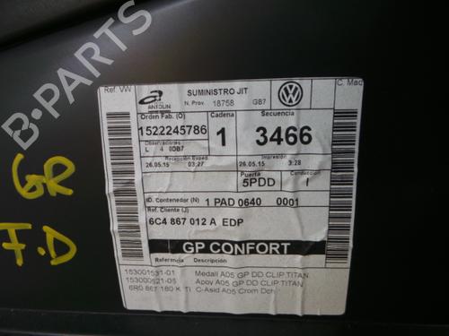 Other VW POLO V (6R1, 6C1) 1.2 TSI 16V | BP14437860O1 