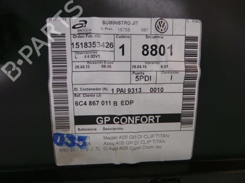 Other VW POLO V (6R1, 6C1) 1.2 TSI 16V | BP14437860O1 