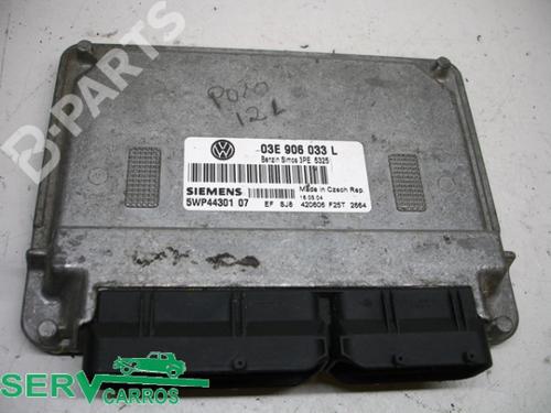 Calculateur moteur (ecu) VW POLO IV (9N_, 9A_) [2001-2014]  3097826