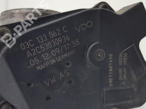 Throttle body VW POLO V (6R1, 6C1) 1.4 (6R1) | BP1661451M82