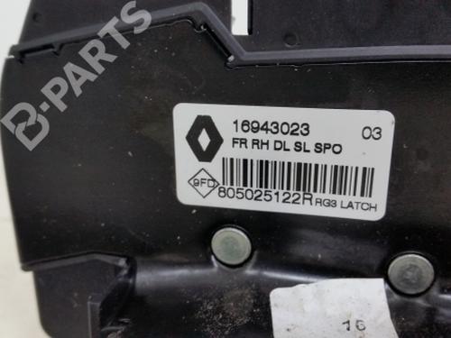 Front right lock RENAULT MEGANE IV Grandtour (K9A/M/N_) 1.6 TCe 205 | BP3116848C97 
