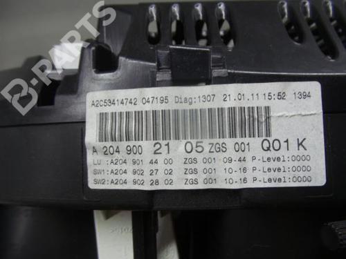 Instrument cluster MERCEDES-BENZ C-CLASS (W204) C 220 CDI (204.002) | BP4735139C47 