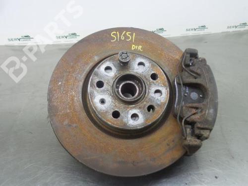 Used Right front steering knuckle VW GOLF VI (5K1) 2.0 TDI (170 hp) 5071542