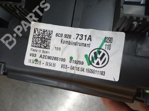 Instrument cluster VW POLO V (6R1, 6C1) 1.4 TDI | BP5146072C47