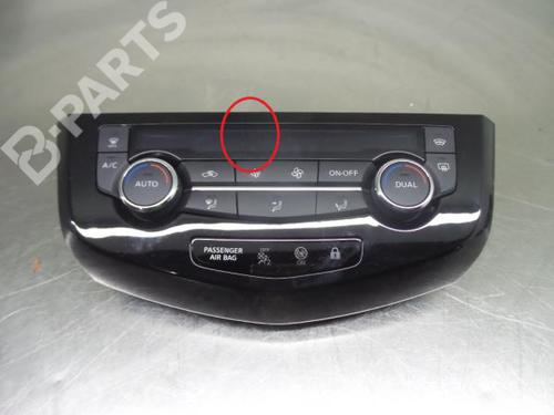 AC Styreenhet / Manøvreringsenhet NISSAN QASHQAI II (J11, J11_) 1.6 dCi (130 hp) 6114734