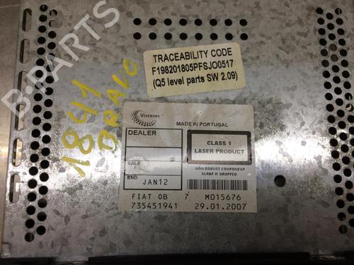 Radio FIAT BRAVO II (198_) 1.9 D Multijet (198AXB1A) | BP6692146E6 