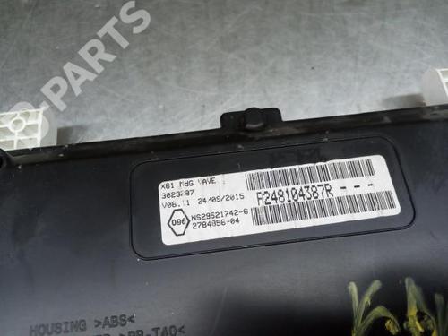 Kombiinstrument RENAULT KANGOO / GRAND KANGOO II (KW0/1_) 1.5 dCi 90 (KW05, KW08, KW0G, KW11) | BP7783589C47