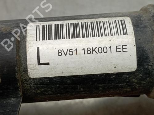 Left front shock absorber FORD FIESTA VI (CB1, CCN) 1.6 TDCi | BP9126986M16