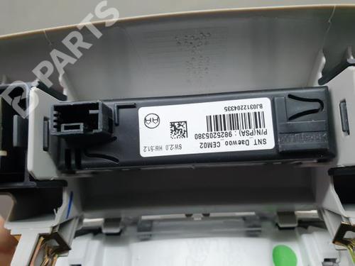 Interior roof light CITROËN C3 AIRCROSS II (2R_, 2C_) 1.2 PureTech 130 (2RHNYH) | BP9522504I8 