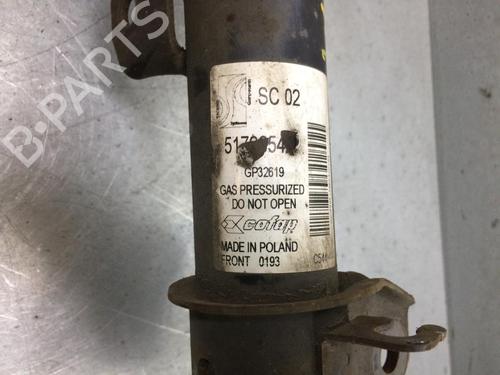 Left front shock absorber FIAT PUNTO EVO Hatchback Van (199_) 1.3 D Multijet (199.AXT1A, 199.AXC1A) | BP9364687M16 