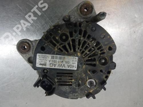 Used Alternator VW GOLF VI (5K1) 1.6 TDI (105 hp) 10232799