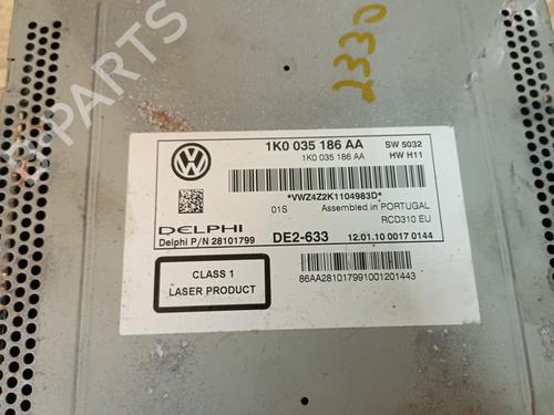 Bilradio VW GOLF VI (5K1) 1.6 TDI | BP10232802E6 