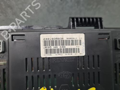 Instrument cluster RENAULT SCÉNIC III (JZ0/1_) 1.5 dCi | BP10987760C47
