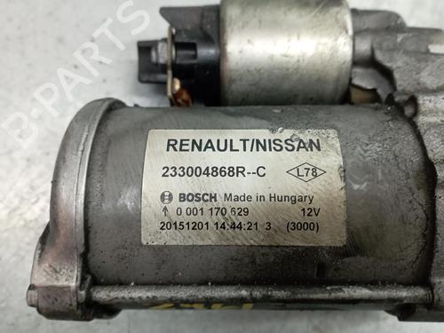 Starter RENAULT KADJAR (HA_, HL_) 1.5 dCi 110 (HLA3) | BP11507148M8 