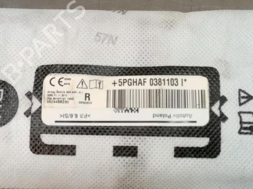 Right seat airbag CITROËN C3 III Van (SX_, SY_) BlueHDi 100 | BP12121399C14 