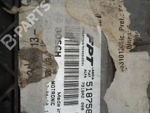 Engine control unit (ECU) FIAT BRAVO II (198_) 1.4 (198AXA1B) | BP3101664M57 