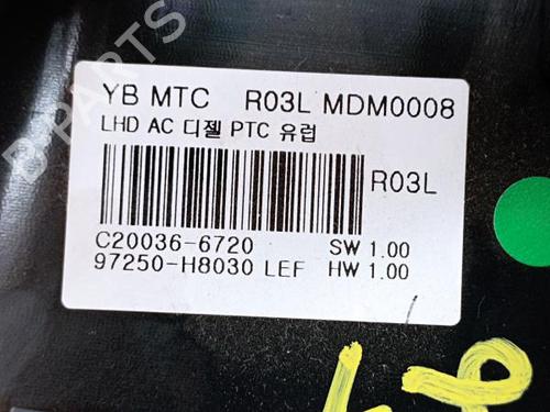Climate control KIA RIO IV (YB, SC, FB) 1.4 CRDi 90 | BP13755529I5 