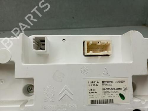 Instrument cluster PEUGEOT 308 II (LB_, LP_, LW_, LH_, L3_) 1.6 HDi / BlueHDi 115 | BP13881853C47 